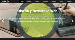 Desktop Screenshot of limadot.com